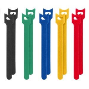 POWERTECH δεματικά καλωδίων TIES-021, τύπου velcro, 25τμχ | Καλώδια - Αντάπτορες | elabstore.gr