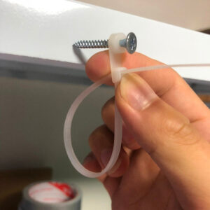 POWERTECH δεματικά καλωδίων TIES-023 με οπή στερέωσης, 150x4mm, 50τμχ | Καλώδια - Αντάπτορες | elabstore.gr