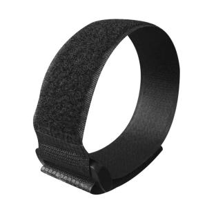POWERTECH ιμάντας τύπου velcro TIES-026, 45x2cm, μαύρος, 10τμχ | Καλώδια - Αντάπτορες | elabstore.gr