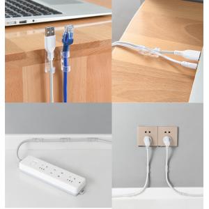 POWERTECH οργανωτής καλωδίων TIES-032, 3.3x1x1cm, διαφανές, 20τμχ | Καλώδια - Αντάπτορες | elabstore.gr