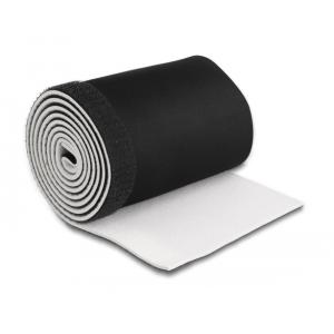 Ταινία νεοπρενίου τύπου Velcro TIES-037, 13.5cm, 1.5m, μαύρη/λευκή | Καλώδια - Αντάπτορες | elabstore.gr