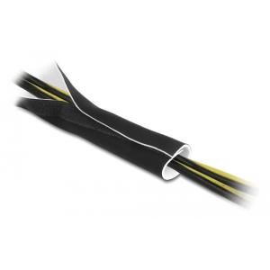 Ταινία νεοπρενίου τύπου Velcro TIES-038, 13.5cm, 3m, μαύρη/λευκή | Καλώδια - Αντάπτορες | elabstore.gr