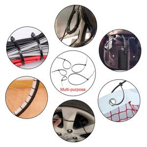 POWERTECH δεματικά καλωδίων TIES-060, 400x4.8mm, μαύρα, 100τμχ | Καλώδια - Αντάπτορες | elabstore.gr
