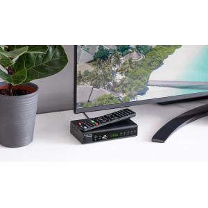 CABLETECH ψηφιακός δέκτης με τηλεχειριστήριο URZ0336B, DVB-T2 HEVC H.265 | Εικόνα & Ήχος | elabstore.gr