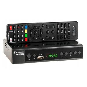 CABLETECH ψηφιακός δέκτης με τηλεχειριστήριο URZ0336B, DVB-T2 HEVC H.265 | Εικόνα & Ήχος | elabstore.gr