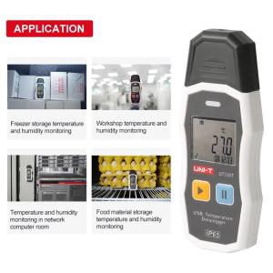 UNI-T ψηφιακό θερμόμετρο UT330T, USB, -30 έως 70 °C | Εργαλεία | elabstore.gr