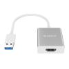 ORICO αντάπτορας USB 3.0 σε HDMI UTH-SV, 1080p, 15cm, ασημί | Καλώδια - Αντάπτορες | elabstore.gr