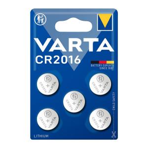 VARTA μπαταρία λιθίου CR2016, 3V, 5τμχ | Μπαταρίες | elabstore.gr