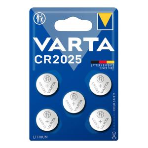 VARTA μπαταρία λιθίου CR2025, 3V, 5τμχ | Μπαταρίες | elabstore.gr