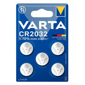 VARTA μπαταρία λιθίου CR2032, 3V, 5τμχ | Μπαταρίες | elabstore.gr