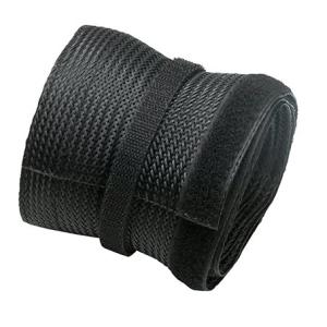 BRATECK Δεματικό Καλωδίων τύπου Flex Wrap VS-135, 100x13.5cm, μαύρο | Καλώδια - Αντάπτορες | elabstore.gr
