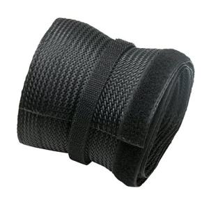 BRATECK Δεματικό Καλωδίων τύπου Flex Wrap VS-85, 100x8.5cm, μαύρο | Καλώδια - Αντάπτορες | elabstore.gr
