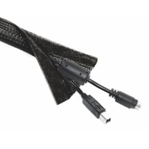 BRATECK Δεματικό Καλωδίων τύπου Flex Wrap VS-85, 100x8.5cm, μαύρο | Καλώδια - Αντάπτορες | elabstore.gr