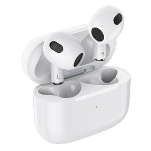 CELEBRAT earphones με θήκη φόρτισης TWS-W22, True Wireless, λευκά | Αξεσουάρ κινητών | elabstore.gr