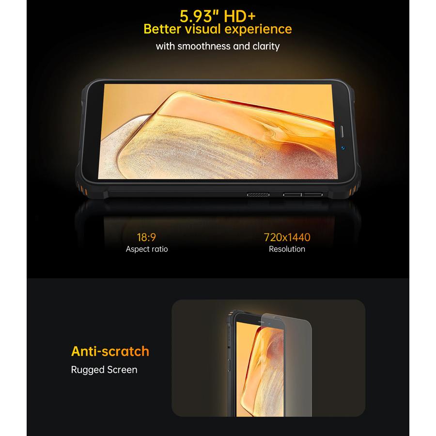 OUKITEL smartphone WP20 Pro, IP68/IP69K, 5.93" 4/64GB, Octa-core, μαύρο | eLabstore.gr OUKITEL smartphone WP20 Pro, IP68/IP69K, 5.93" 4/64GB, Octa-core, μαύρο | Mobile Συσκευές | elabstore.gr