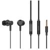 YISON earphones με μικρόφωνο X2, 3.5mm, 1.36m, μαύρα | Αξεσουάρ κινητών | elabstore.gr