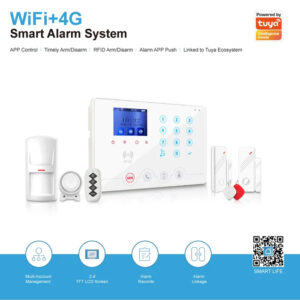 WOLF GUARD ασύρματο σύστημα συναγερμού YL-007W4Q, 4G & Wi-Fi, Tuya | Συναγερμοί | elabstore.gr