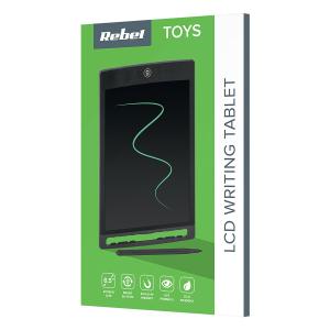 REBEL tablet ζωγραφικής με οθόνη LCD ZAB2001, 8.5", multicolor, μαύρο | Tablet - Parts | elabstore.gr