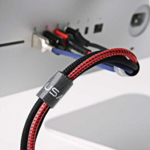 USAMS ταινία τύπου Velcro πολλαπλών χρήσεων ZB60ZD05, 20mm, 5m, μαύρη | Καλώδια - Αντάπτορες | elabstore.gr