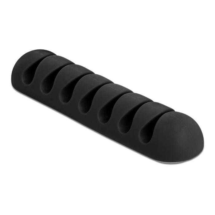 DELOCK οργανωτές καλωδίων 18348, 7 θέσεις, 20x82mm, μαύρο, 6τμχ | eLabstore.gr DELOCK οργανωτές καλωδίων 18348, 7 θέσεις, 20x82mm, μαύρο, 6τμχ | Καλώδια - Αντάπτορες | elabstore.gr