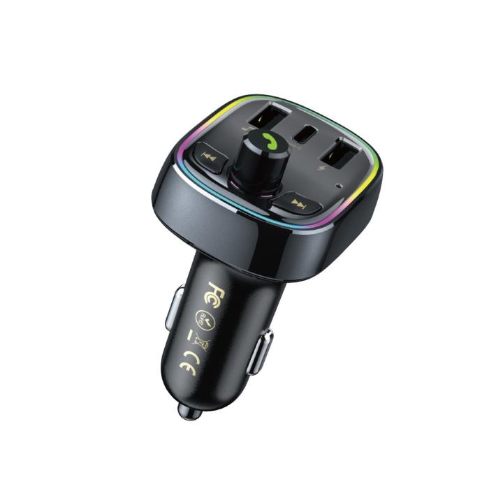 FM Transmitter WK Car Charger and MP3 Player with Led Light WP-C39 | GADGETS | elabstore.gr