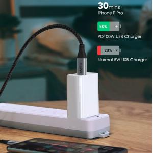 CABLETIME καλώδιο USB Type-C C160, PD100W, USB 2.0, 5A, 2m, μαύρο | eLabstore.gr CABLETIME καλώδιο USB Type-C C160, PD100W, USB 2.0, 5A, 2m, μαύρο | Καλώδια - Αντάπτορες | elabstore.gr