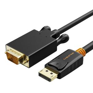 CABLETIME καλώδιο Displayport σε VGA AV585, 1080p, 1.8m, μαύρο | Καλώδια - Αντάπτορες | elabstore.gr