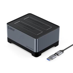 ORICO docking station 5828C3-C, clone function, 2x HDD/SSD, 10Gb/s, RGB | Συνοδευτικά PC | elabstore.gr