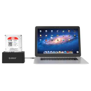 ORICO docking station 6619US3-V1, 2.5/3.5" HDD/SSD, 5Gbps, UASP, μαύρο | eLabstore.gr