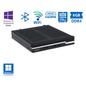 Acer N4660G WiFi mini PC i5-8400T/8GB DDR4/256GB M.2 SSD/No ODD/10P Grade A Refurbished PC | Refurbished | elabstore.gr