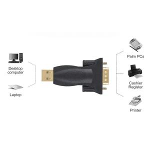 POWERTECH αντάπτορας USB 2.0 σε RS232 CAB-U152, PL2303TA, μαύρος | eLabstore.gr POWERTECH αντάπτορας USB 2.0 σε RS232 CAB-U152, PL2303TA, μαύρος | Καλώδια - Αντάπτορες | elabstore.gr