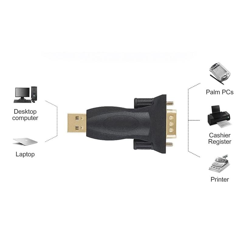 POWERTECH αντάπτορας USB 2.0 σε RS232 CAB-U152, PL2303TA, μαύρος | eLabstore.gr POWERTECH αντάπτορας USB 2.0 σε RS232 CAB-U152, PL2303TA, μαύρος | Καλώδια - Αντάπτορες | elabstore.gr