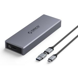 ORICO θήκη για Μ.2 NVMe SSD CM2C3-G2-GY-BP, 10Gbps, έως 4TB, γκρι | Συνοδευτικά PC | elabstore.gr