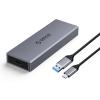 ORICO θήκη για Μ.2 SSD CM2C3-GY-BP, 6Gbps, έως 4TB, γκρι | Συνοδευτικά PC | elabstore.gr