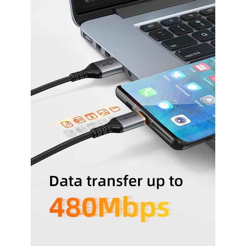 CABLETIME καλώδιο USB σε USB-C CT-AMCM3A, 3A, 1m, μαύρο | eLabstore.gr CABLETIME καλώδιο USB σε USB-C CT-AMCM3A, 3A, 1m, μαύρο | Καλώδια - Αντάπτορες | elabstore.gr