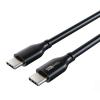 CABLETIME καλώδιο USB-C CT-CM100, 100W PD, E-MARK, 2m, μαύρο | Καλώδια - Αντάπτορες | elabstore.gr