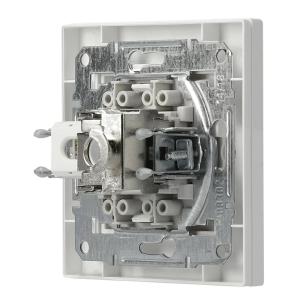 SCHNEIDER ELECTRIC επιτοίχια πρίζα δικτύου RJ45 & RJ12 Asfora EPH4900121 | Εργαλεία | elabstore.gr