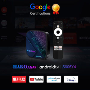 TV Box HAKOMiNi, Google/Netflix certificate, 4/32GB 4K, WiFi, Android 11 | Εικόνα & Ήχος | elabstore.gr