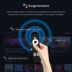 TV Box HAKOMiNi, Google/Netflix certificate, 4/32GB 4K, WiFi, Android 11 | Εικόνα & Ήχος | elabstore.gr