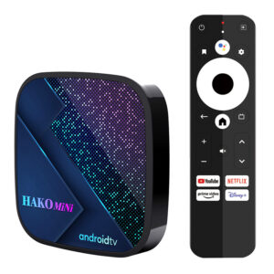 TV Box HAKOMiNi, Google/Netflix certificate, 4/32GB 4K, WiFi, Android 11 | Εικόνα & Ήχος | elabstore.gr