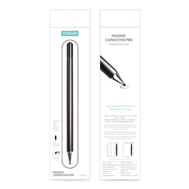 JOYROOM passive στυλό αφής JR-BP560S, capacitive, 178mm, μαύρο | eLabstore.gr JOYROOM passive στυλό αφής JR-BP560S, capacitive, 178mm, μαύρο | Αξεσουάρ κινητών | elabstore.gr
