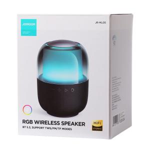 JOYROOM φορητό ηχείο JR-ML05, 8W, BT/micro SD/FM, TWS, 1500mAh, μαύρο | Εικόνα & Ήχος | elabstore.gr
