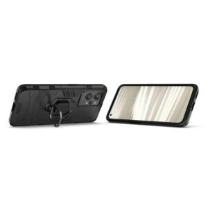 POWERTECH Θήκη Ring Armor MOB-1779 για Realme GT2 Pro, μαύρη | Αξεσουάρ κινητών | elabstore.gr