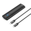 ORICO θήκη για Μ.2 NVMe SSD PWM2-G2-BK-EP, 10Gbps, έως 4TB, μαύρη | Συνοδευτικά PC | elabstore.gr