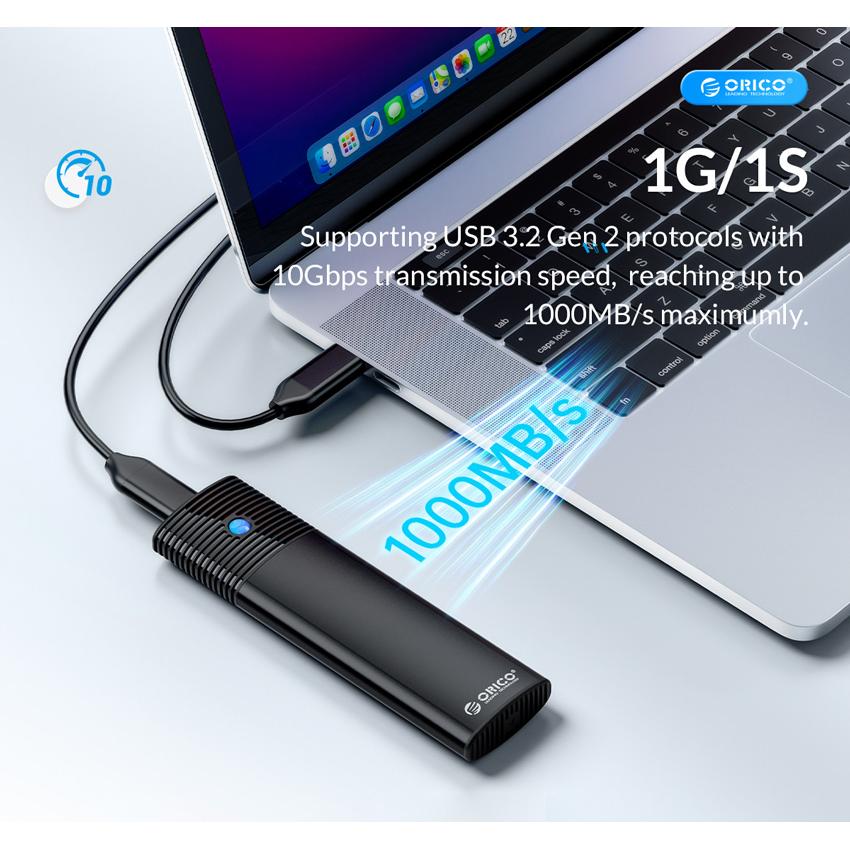 ORICO θήκη για Μ.2 NVMe SSD PWM2-G2-BK-EP, 10Gbps, έως 4TB, μαύρη | eLabstore.gr ORICO θήκη για Μ.2 NVMe SSD PWM2-G2-BK-EP, 10Gbps, έως 4TB, μαύρη | Συνοδευτικά PC | elabstore.gr