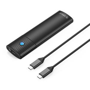 ORICO θήκη για Μ.2 NVMe SSD PWM2-G2-BK-EP, 10Gbps, έως 4TB, μαύρη | Συνοδευτικά PC | elabstore.gr