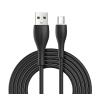 JOYROOM καλώδιο USB σε USB-C S-1030M8C με LED, 3A, 1m, μαύρο | Καλώδια - Αντάπτορες | elabstore.gr