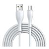 JOYROOM καλώδιο USB σε Micro USB S-1030M8M με LED, 2.4A, 1m, λευκό | Καλώδια - Αντάπτορες | elabstore.gr