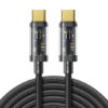 JOYROOM καλώδιο USB-C S-CC100A12, 100W, 1.2m, μαύρο | Καλώδια - Αντάπτορες | elabstore.gr