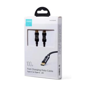 JOYROOM καλώδιο USB-C S-CC100A12, 100W, 1.2m, μαύρο | Καλώδια - Αντάπτορες | elabstore.gr